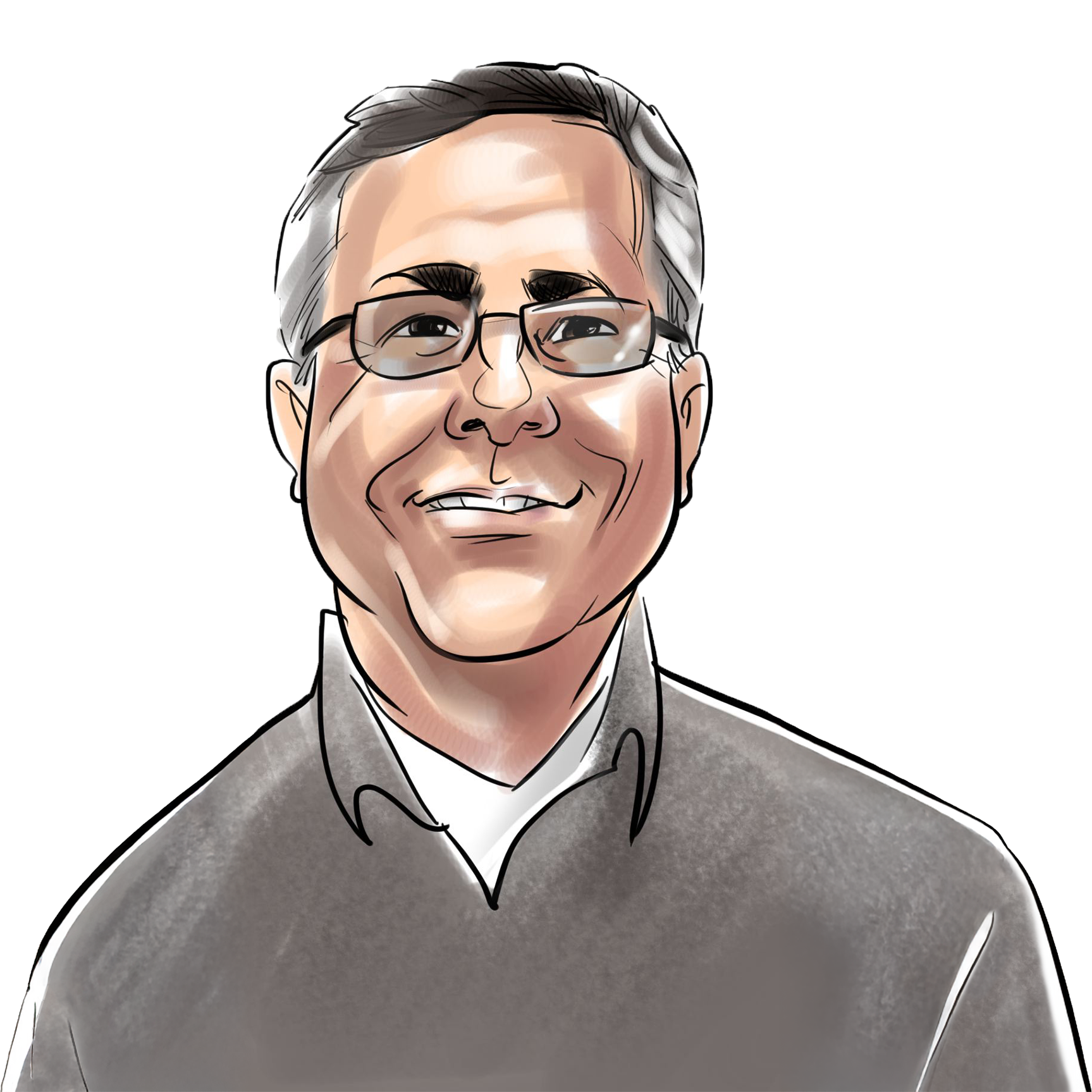 Rob Mear Caricature Rob Mear